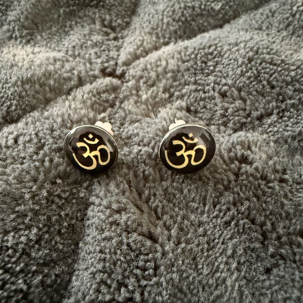 Om Symbol Earrings